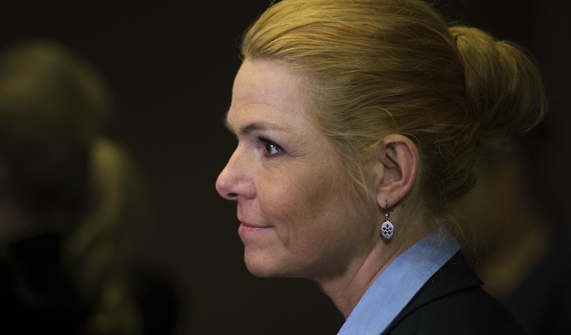 Inger Støjberg säger fortsatt nej till kvotflyktingar. Foto: Henrik Montgomery/TT-arkivbild
