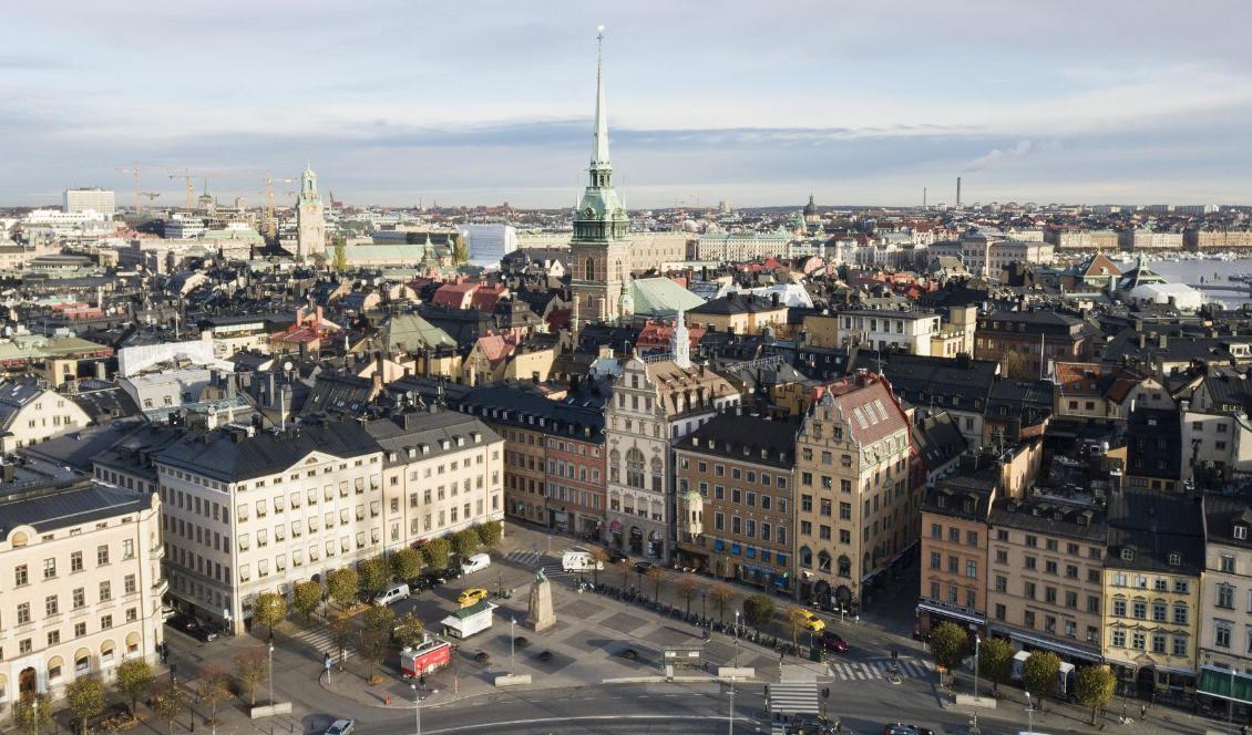Svenska kyrkan sålde av misstag ett hus i Gamla stan i Stockholm. Foto: Fredrik Sandberg/TT-arkivbild