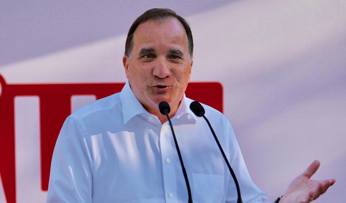 Stefan Löfven och Socialdemokraterna går framåt i SCB:s novembermätning. Foto: Epoch Times-arkivbild