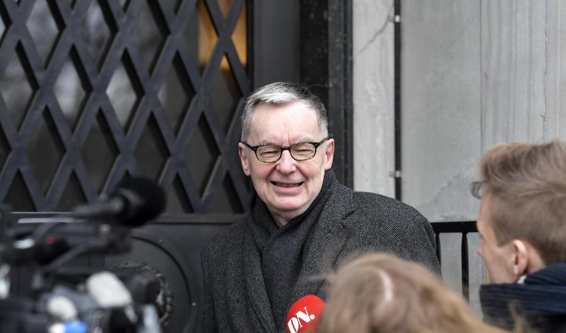

Svenska Akademiens ständige sekreterare Anders Olsson. Foto: Pontus Lundahl/TT                                                                                                