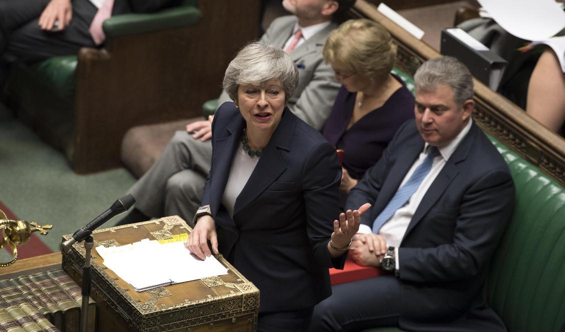 I kväll väntar en ny rond i turerna kring brexit. Foto: Mark Duffy/AP/TT-arkivbild