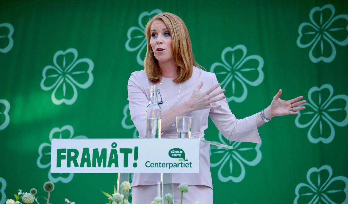 Centerpartiets ledare, Annie Lööf. Foto: Susanne W Lamm/Epoch Times-arkivbild