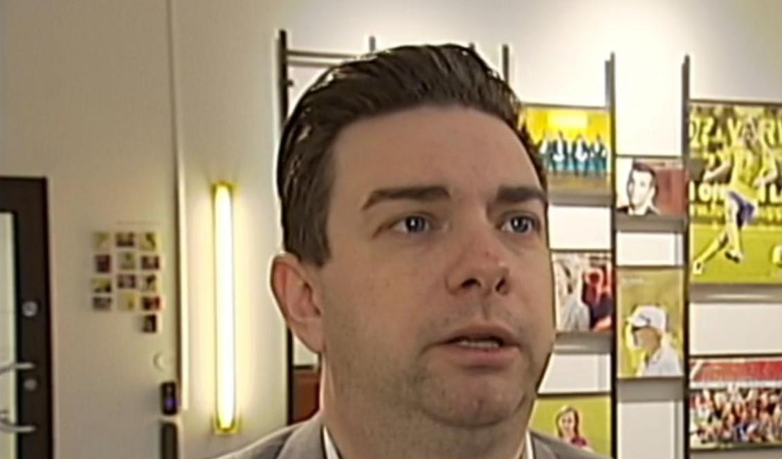 


Kommunstyrelsens ordförande Jimmy Jansson (S) i Eskilstuna. Foto: Skärmdump/SVT                                                                                                                                                