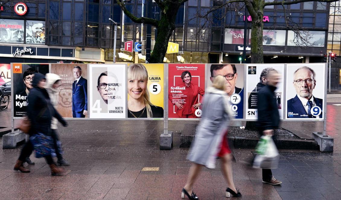 Inget parti ser ut att få 20 procent i årets riksdagsval i Finland, enligt partimätningar. Foto: Antti Aimo-Koivisto/AP/TT-arkivbild