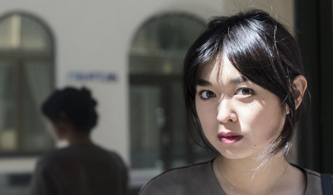 

Angela Gui, dotter till Gui Minhai, upplevde att stämningen på mötet var hotfull. Foto: Anders Ahlgren/SvD/TT-arkivbild                                                                                                