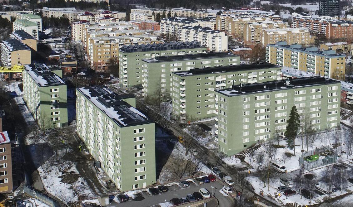 Det nya är att kontrakt nu säljs till och med i andra och tredje hand i miljonprogramsområden. Foto: Fredrik Sandberg/TT-arkivbild