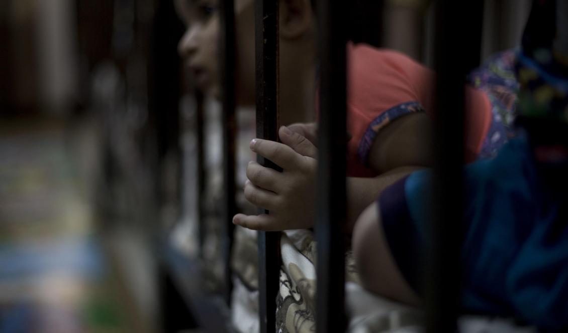 Barnhemmet Salhiya i Bagdad, där barn till både irakiska och utländska IS-medlemmar tas omhand. Bild från augusti i fjol. Foto: Maya Alleruzzo/AP/TT
