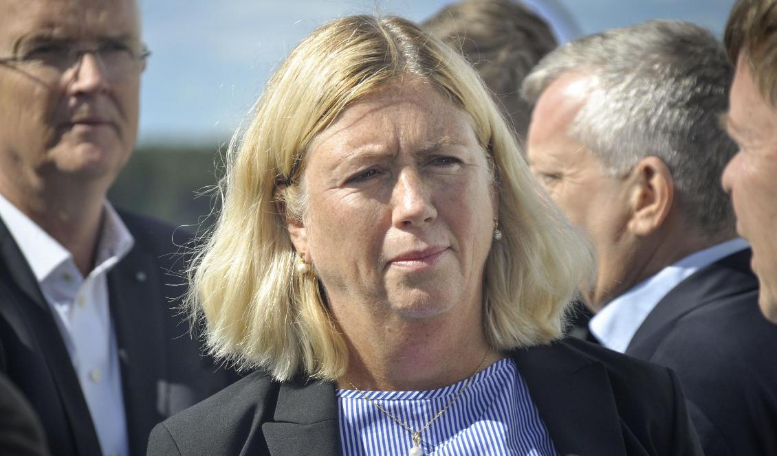 Ulla Sandborgh, generaldirektör för Svenska kraftnät. Foto: Gustav Sjöholm/TT-arkivbild
