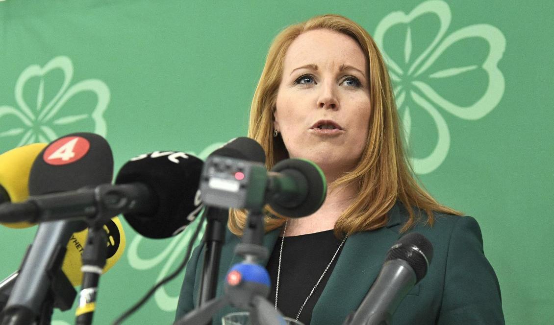 Centerledaren Annie Lööf. Foto: Claudio Bresciani/TT
