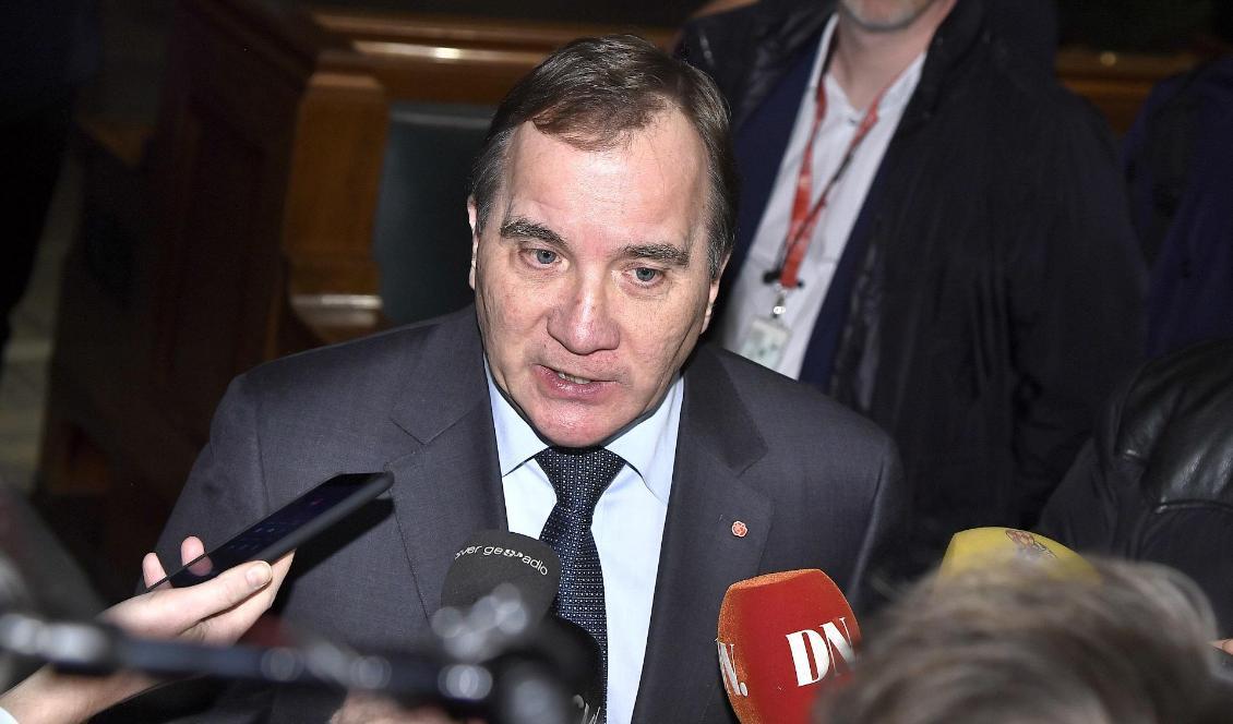 
Stefan Löfven (S) kan ha en uppgörelse klar med L, MP och C om regeringsfrågan. Foto: Claudio Bresciani/TT-arkivbild                                                