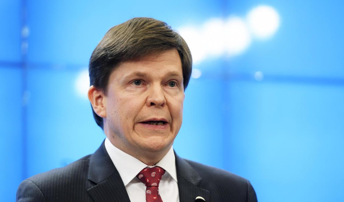 I dag ska Andreas Norlén få rapport av både Stefan Löfven (S) och Ulf Kristersson (M). Foto: Anders Wiklund/TT-arkivbild