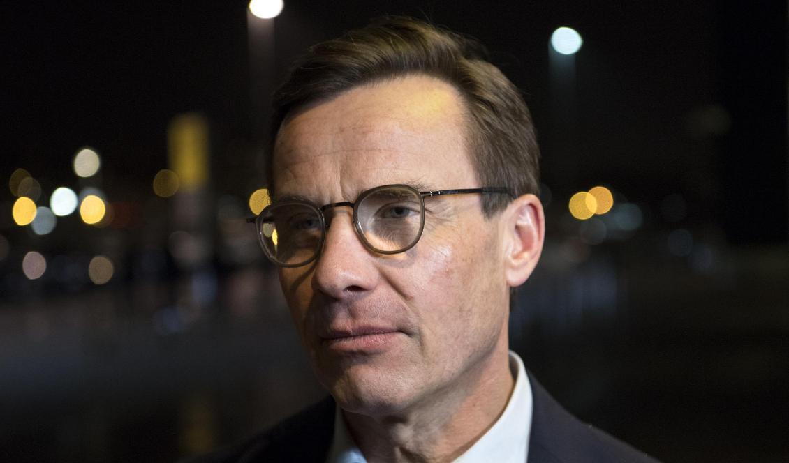 Moderaternas partiledare Ulf Kristersson. Foto: Henrik Montgomery/TT-arkivbild