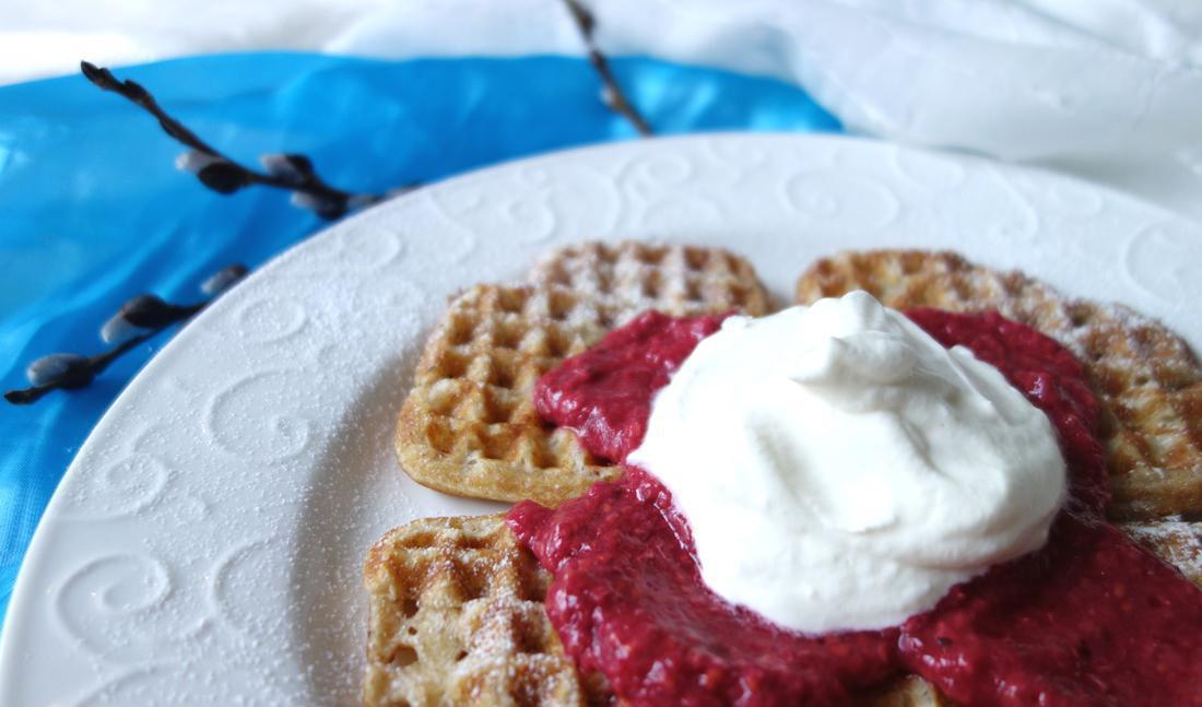 

Vårfrudagen inföll tidigare alltid 25 mars, samma dag som våffeldagen. Foto: Eva Sagerfors                                                                                                
