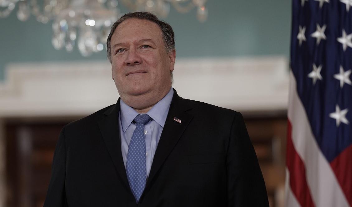 USA:s utrikesminister Mike Pompeo ska träffa president Vladimir Putin och utrikesminister Sergej Lavrov i Ryssland. Foto: Sait Serkan Gurbuz/AP/TT