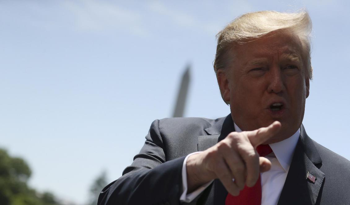 USA:s president Donald Trump. Foto: Andrew Harnik/AP/TT