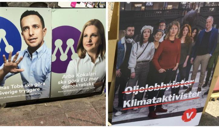 
Moderaterna ökar samtidigt som Vänsterpartiet tappar. Det visar den senaste undersökningen från Novus. Foto: Epoch Times                                                