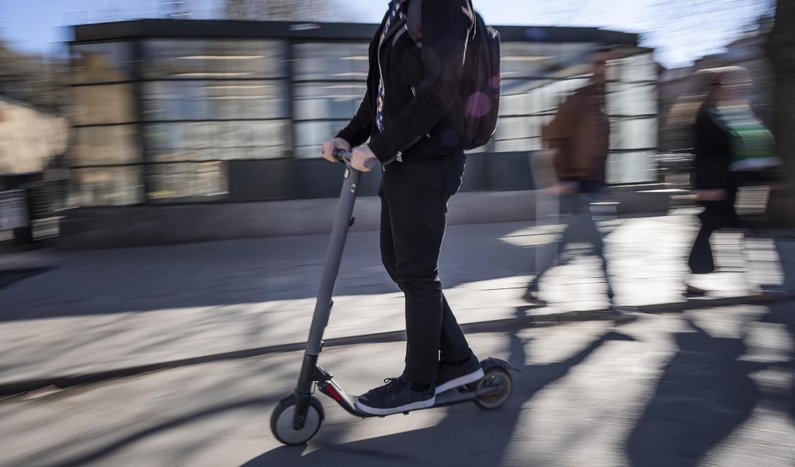 I Oslo inträffade i snitt 1,2 olyckor med elsparkcykel per dag under april och maj. Foto: Stina Stjernkvist/TT-arkivbild
