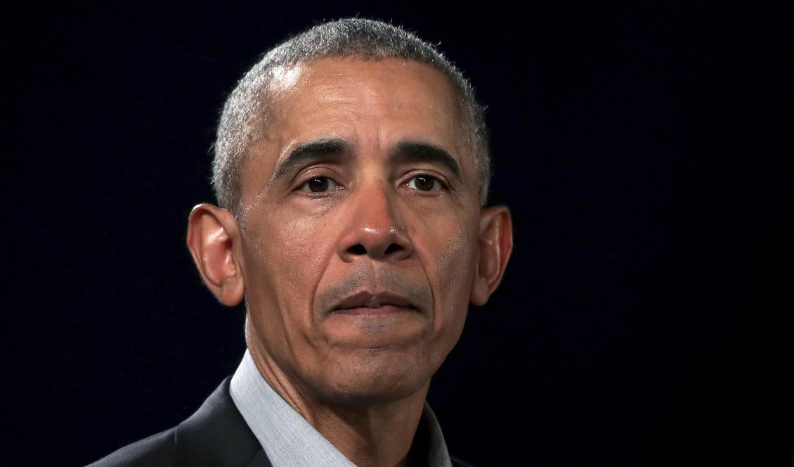 USA:s förra president Barack Obama är i Sverige för att tala på konferensen Brilliant minds. Foto: Michael Sohn/AP/TT-arkivbild