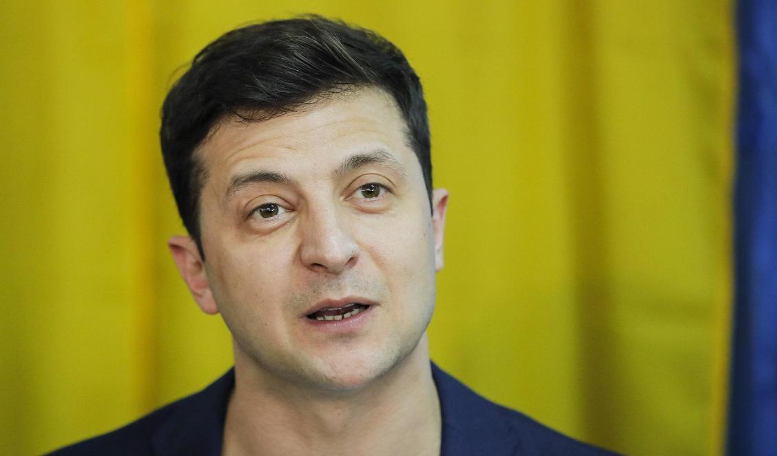 Ukrainas president Vlodomyr Zelenskyj. Foto: Vadim Ghirda/AP/TT-arkivbild