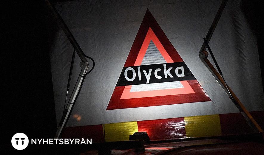 Polisen riktar skarp kritik mot filmandet av olyckor. Foto: Johan Nilsson/TT
-arkivbild