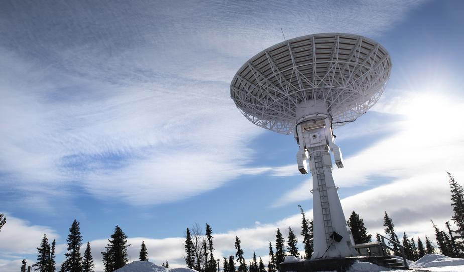 Rymdstyrelsen och det statliga rymdbolaget SSC hoppas få pengar för att skjuta upp satelliter vid rymdbasen Esrange utanför Kiruna. Foto: Fredrik Sandberg/TT-arkivbild