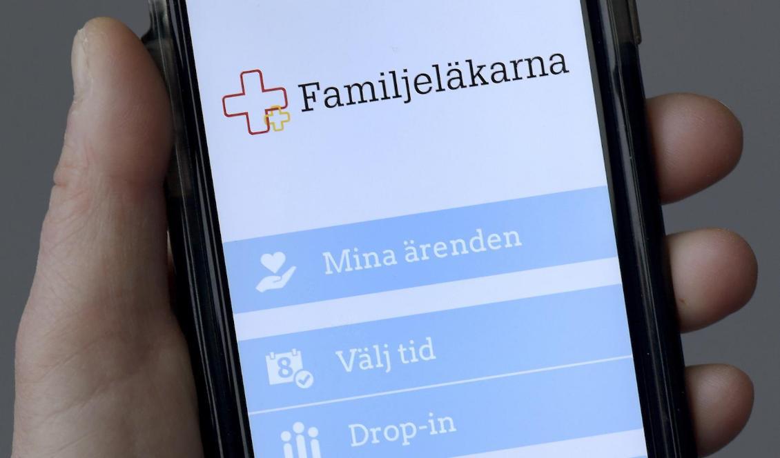 Många försäkringsbolag betalar inte för läkarbesök via en app, varnar försäkringsjuristen Karolina Reinholdsson. Foto: Janerik Henriksson/TT-arkivbild