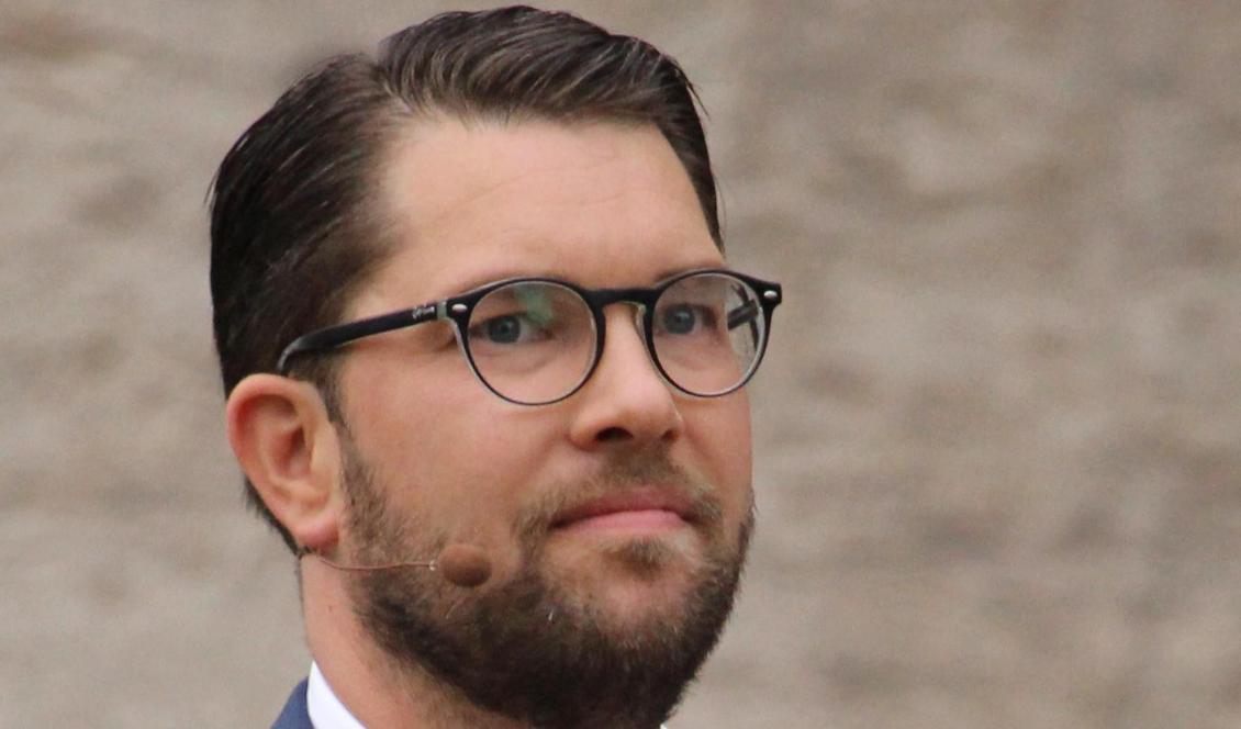 

Sverigedemokraternas partiledare, Jimmie Åkesson. Foto: Epoch Times-arkivbild                                                                                                