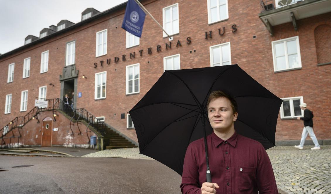 

Bostadsbristen är fortsatt ett stort problem för studenter. "Det är svårt, det är många som har problem", säger Axel Andersson, ordförande i Göta studentkår i Göteborg. Foto: Björn Larsson Rosvall/TT                                                                                                