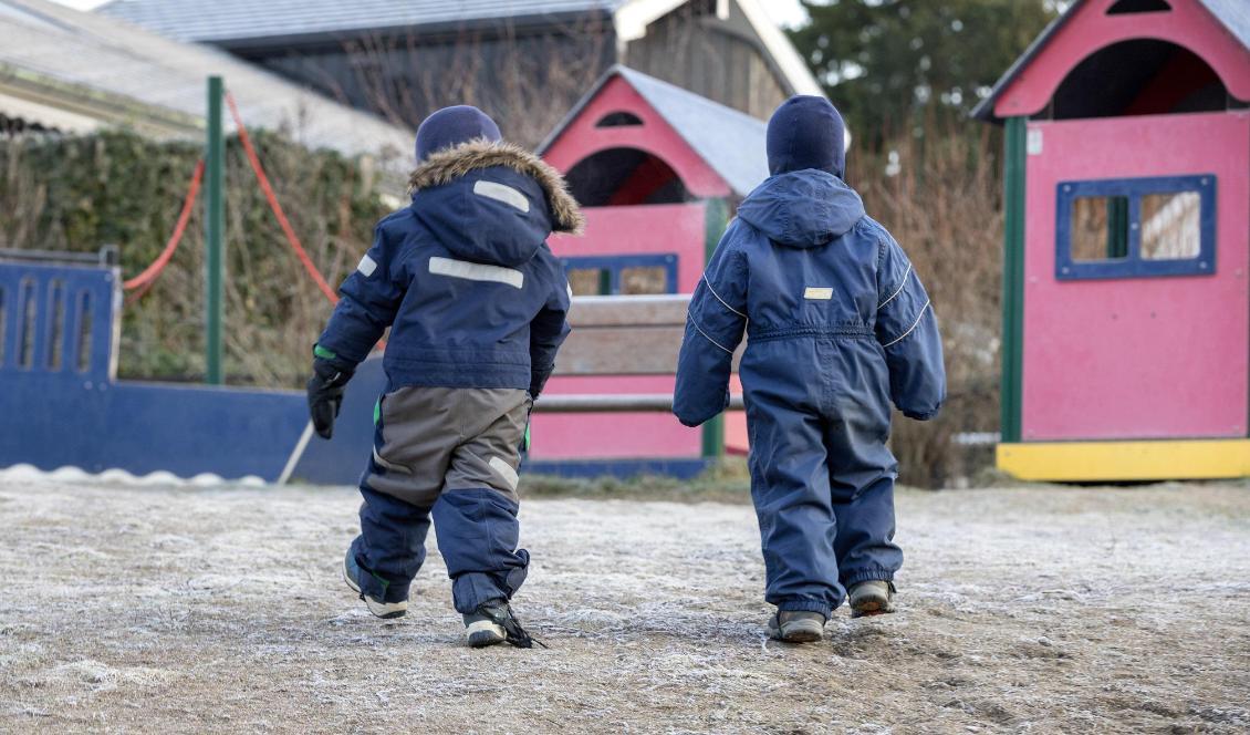 Digital övervakning av barn på en förskola i Norrköping ska testas i höst. Foto: NTB/Scanpix/TT-arkivbild