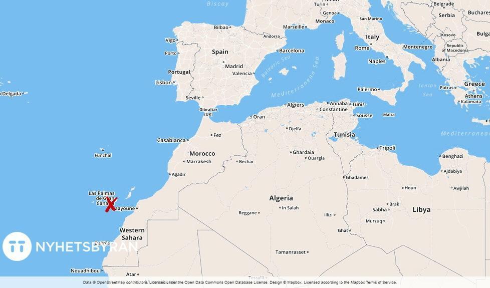 Gran Canaria tillhör ögruppen Kanarieöarna, som ligger strax väster om Afrika. Foto: TT