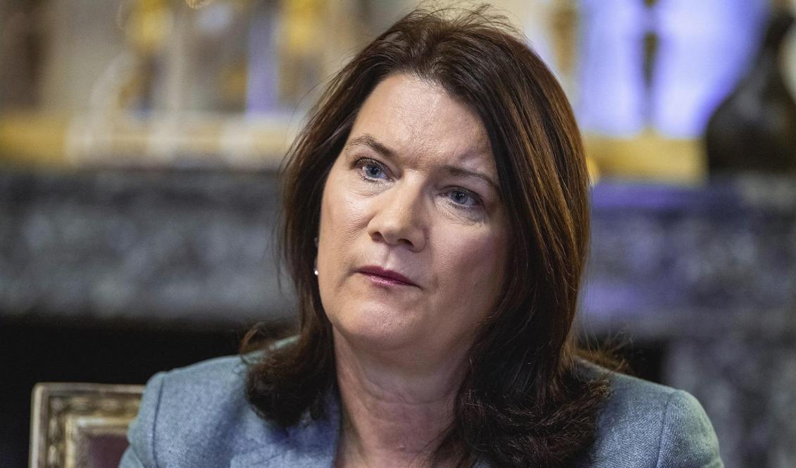 
Utrikesminister Ann Linde (S). Foto: Claudio Bresciani/TT-arkivbild                                                