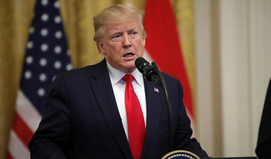 USA:s president Donald Trump. Foto: Carolyn Kaster/AP/TT
