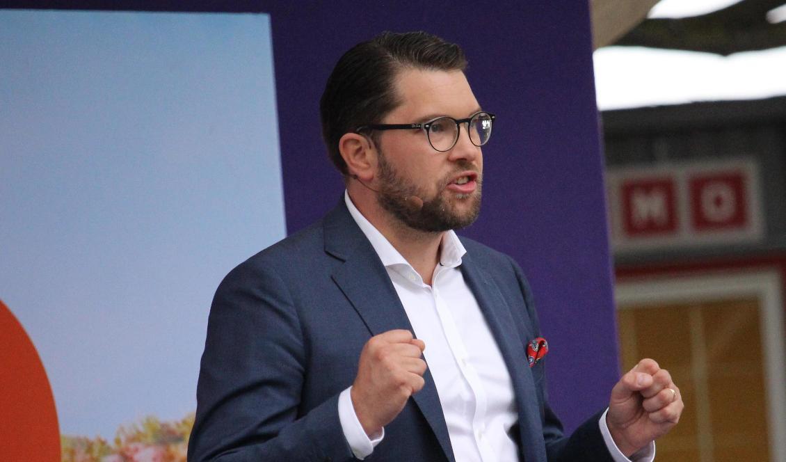 
Sverigedemokraternas partiledare Jimmie Åkesson. Foto: Epoch Times-arkivbild                                                