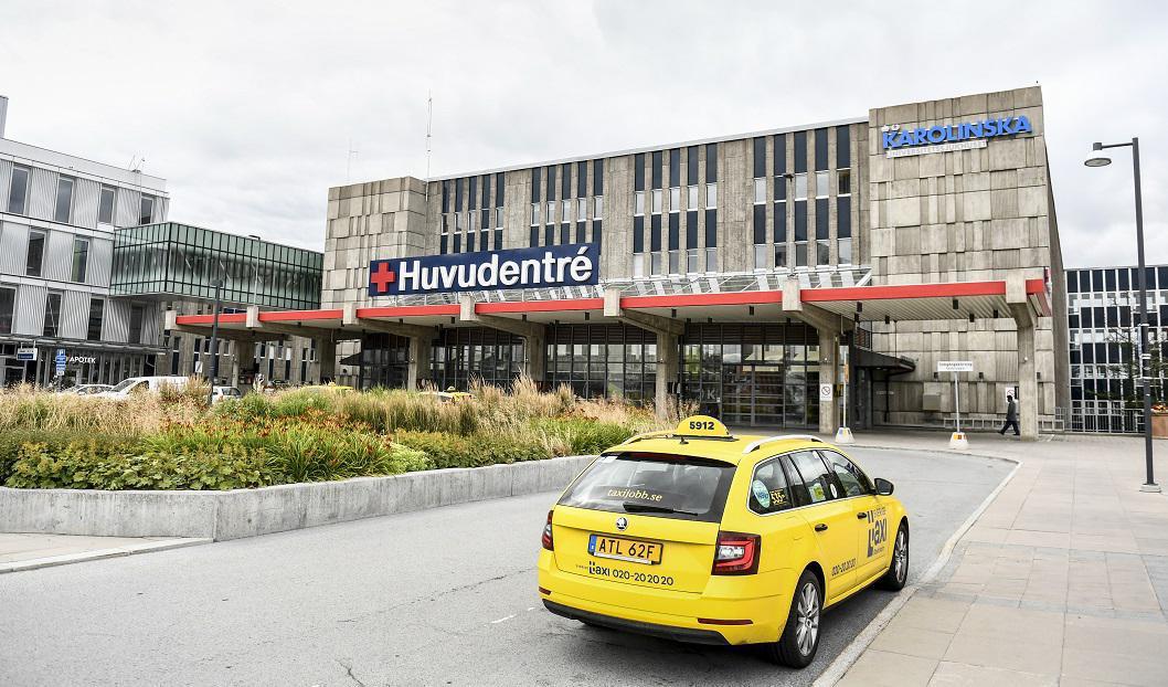 
Karolinska Universitetssjukhuset i Huddinge kommun söder om Stockholm. Foto: Erik Simander/TT-arkivbild                                                