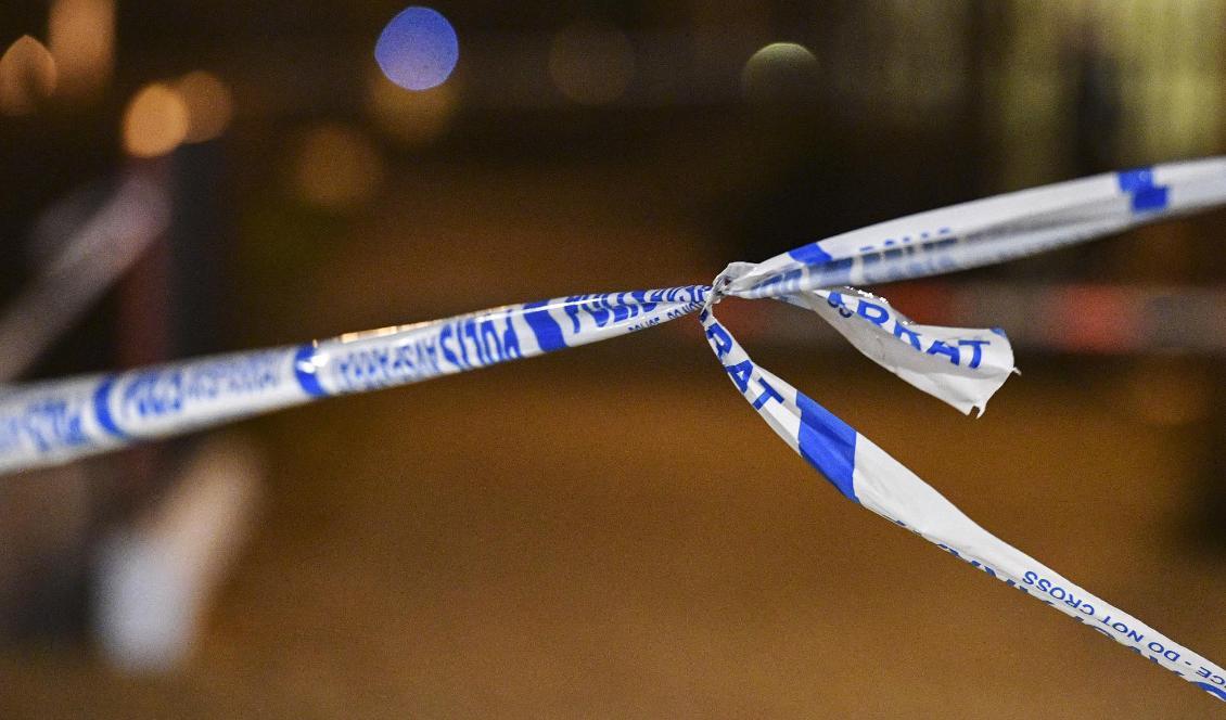 Nationella bombskyddet är på väg till Kristianstad efter en kraftig smäll. Foto: Johan Nilsson/TT-arkivbild