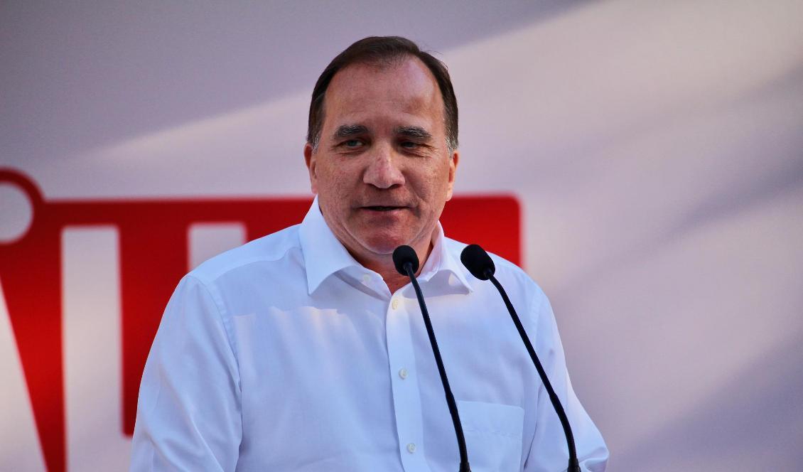 
Statsminister Stefan Löfven (S). Foto: Susanne W Lamm/Epoch Times-arkivbild                                                
