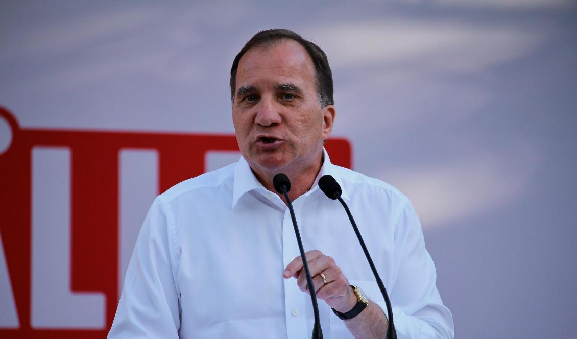 
Statsminister Stefan Löfven (S). Foto: Susanne W Lamm/Epoch Times-arkivbild                                                