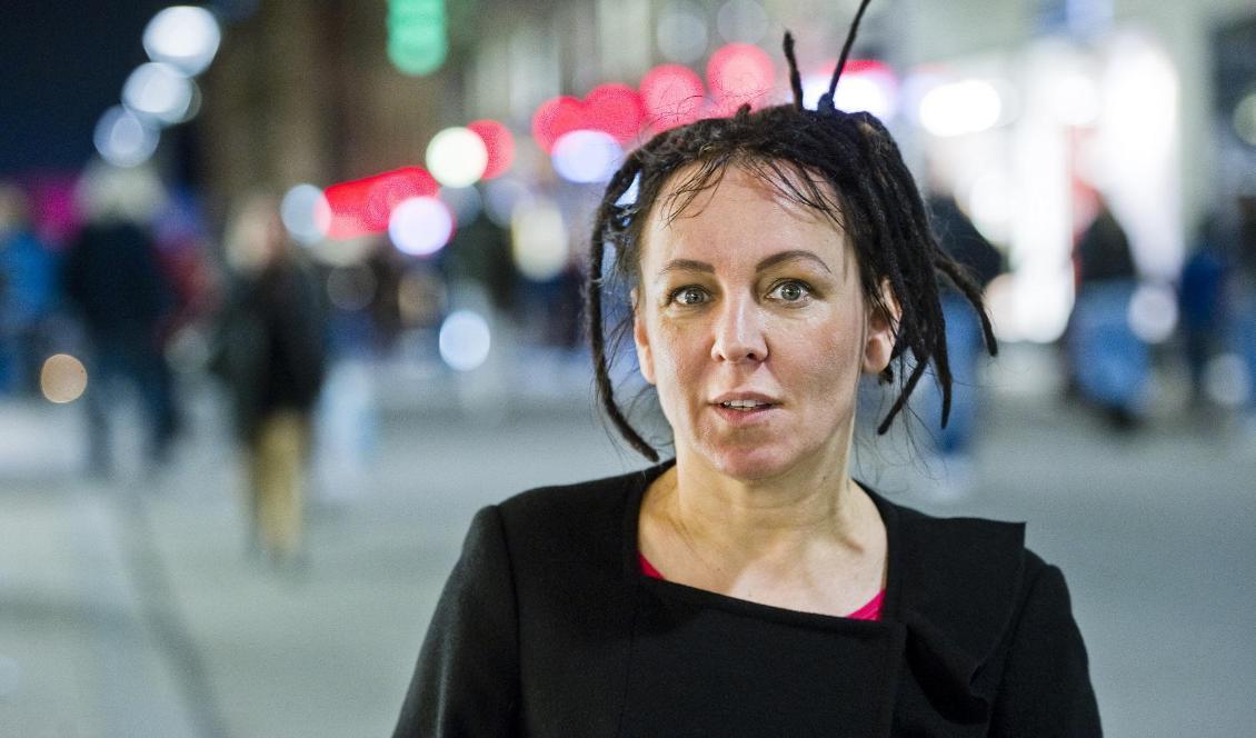 Den polska författaren Olga Tokarczuk får 2018 års Nobelpris i litteratur. Foto: Leif R Jansson/TT-arkivbild