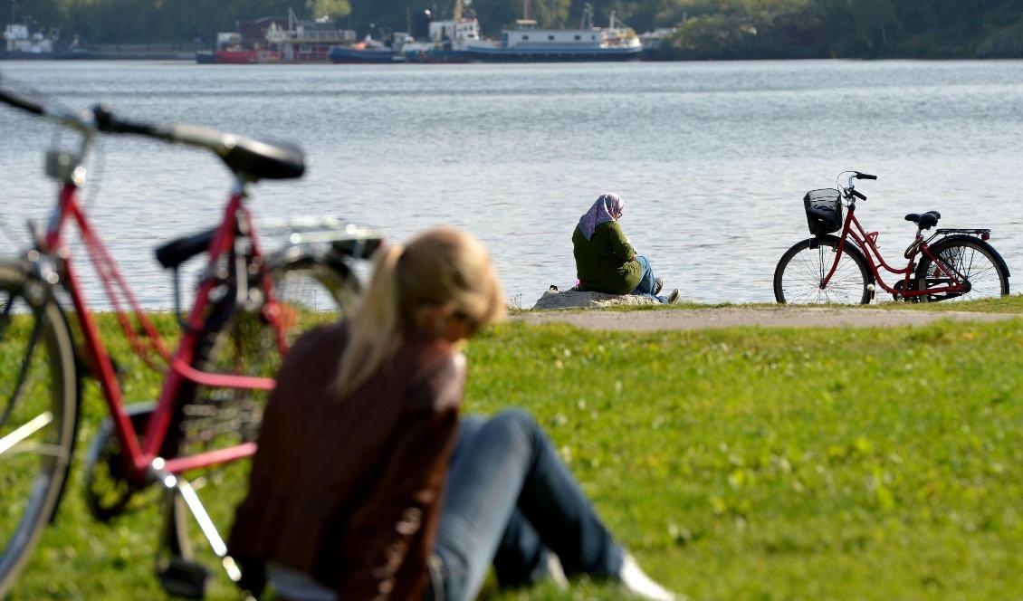 Till veckan väntas behagliga temperaturer, enligt SMHI. Foto: Johan Nilsson/TT-arkivbild