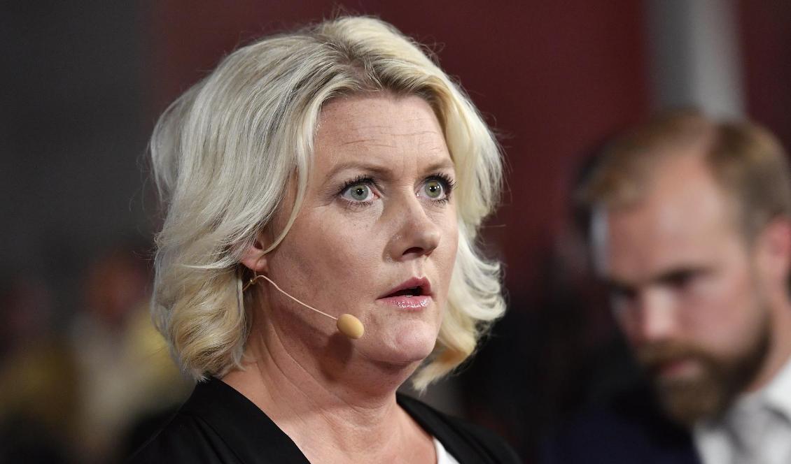 Socialdemokraternas partisekreterare Lena Rådström Baastad. Foto: Jonas Ekströmer/TT-arkivbild