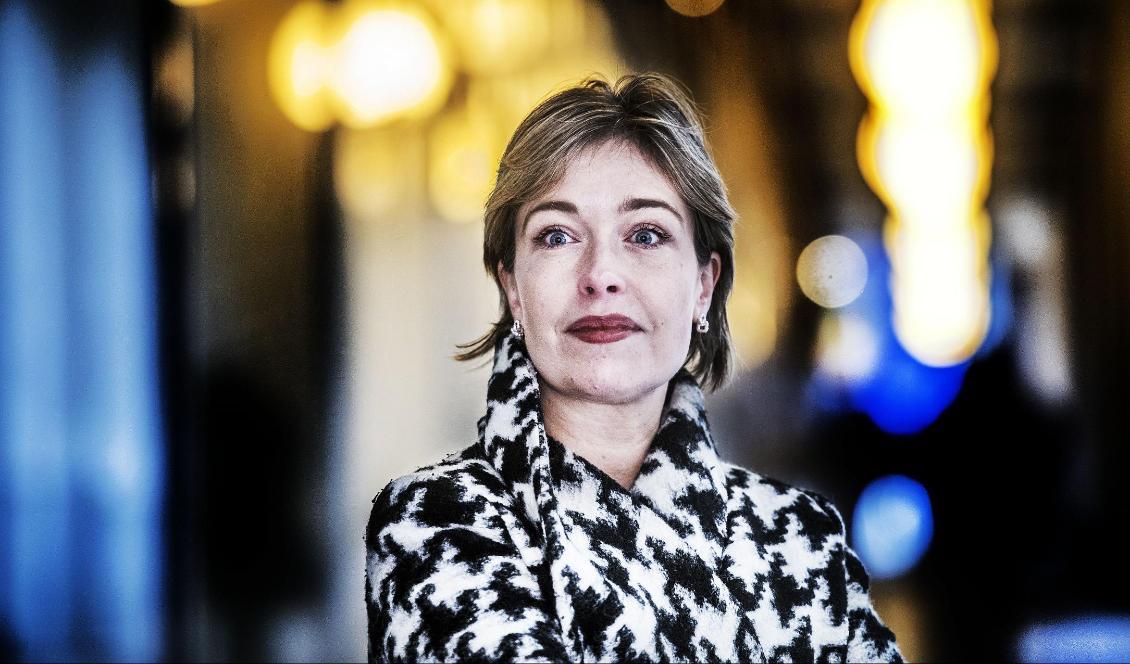 
Socialförsäkringsminister Annika Strandhäll (S) avgår. Foto: Thomas Oneborg/SvD/TT-arkivbild                                                