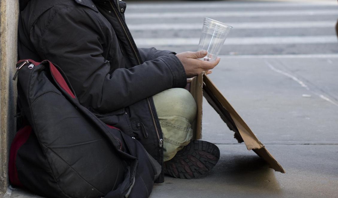 Munkedal har infört ett förbud mot att tigga. Foto: Epoch Times-arkivbild