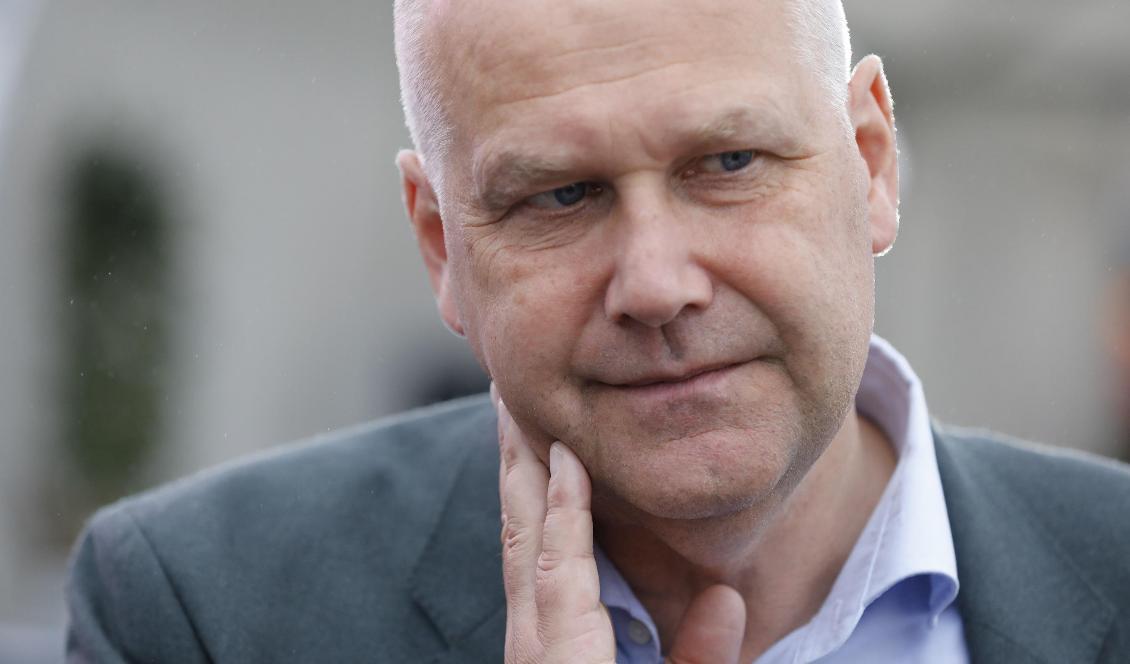 Vänsterpartiets partiledare Jonas Sjöstedt är en av de svenska politiker som pekas ut som PKK-sympatisörer i en turkisk rapport. Foto: Christine Olsson/TT-arkivbild