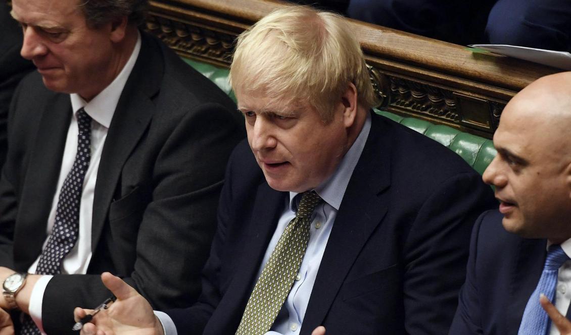 Det brittiska underhuset har röstat färdigt om det brexitavtal som premiärministern Boris Johnson förhandlat fram med EU. Nu går processen vidare. Foto: House of Commons/AP/TT