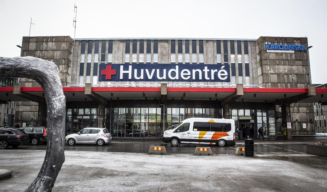 Nätverksproblemen på Karolinska universitetssjukhuset i Huddinge kvarstår. Foto: Helena Landstedt/TT-arkivbild