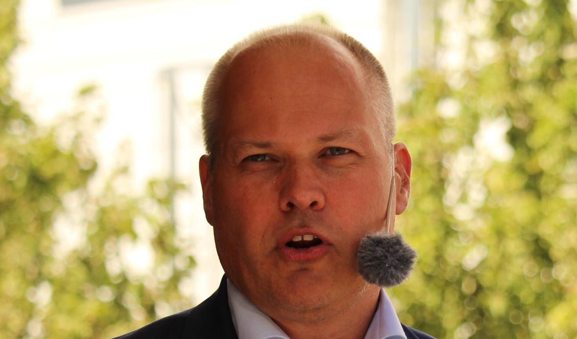 Justitie- och migrationsminister Morgan Johansson (S). Foto: Epoch Times-arkivbild