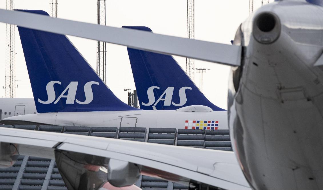 Allmänna reklamationsnämnden fick in fler anmälningar i fjol. Bland annat bidrog förra vårens flygstrejk med SAS att antalet anmälningar ökade. Foto: Johan Nilsson/TT-arkivbild
