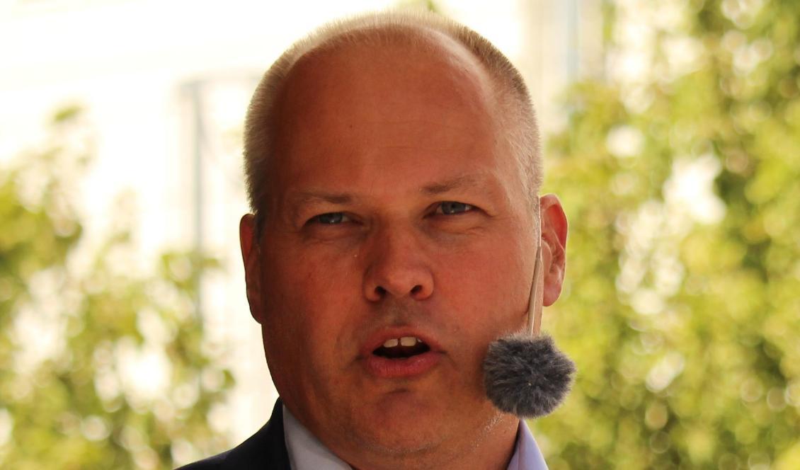 
Justitie- och migrationsminister Morgan Johansson. Foto: Epoch Times-arkivbild                                                