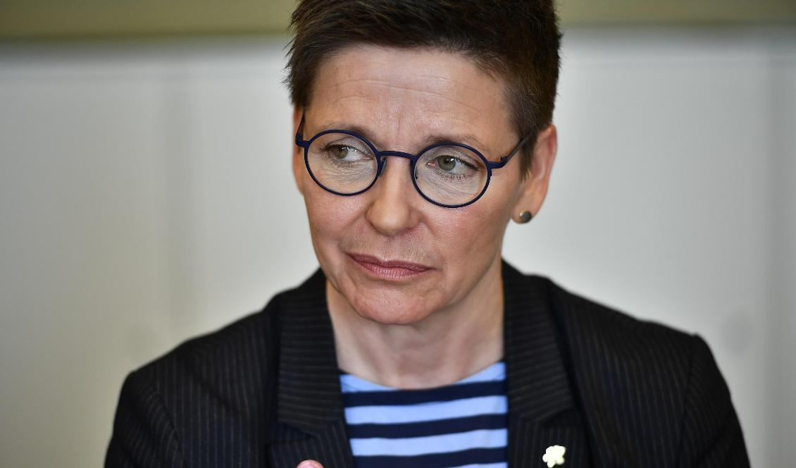 Ann-Sofie Hermansson (S) var ordförande i Göteborgs kommunstyrelse när hon skrev blogginläggen som förtalsmålet handlar om. Foto: Björn Larsson Rosvall/TT-arkivbild