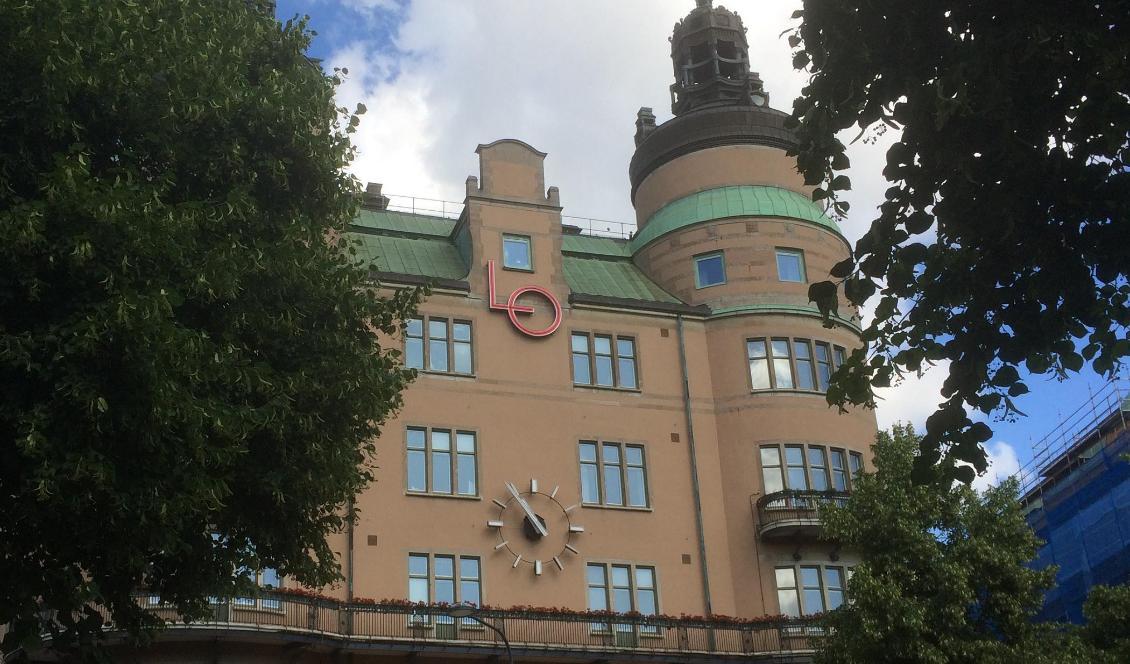 LO-facken tappade över 6 000 medlemmar förra året. Foto: Tony Lingefors
